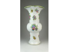 Viktória mintás Herendi porcelán váza 35 cm