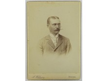 Antik J. WILDNER BRÜNN férfi fotográfia