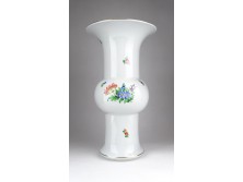 Virágmintás Herendi porcelán váza 35 cm