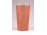 Antik neves üveg pohár kúrapohár KLÁRA 1916 téglavörös színű
