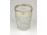 Régi bütykös üveg pohár boros pohár ~ 1880
