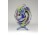 Muránói jellegű művészi üveg díszhal 33.5 cm