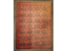 Antik elefánttalp mintás afgán kézi szövésű perzsa szőnyeg 250 x 330 cm