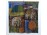 Szuppán Irén : Retro alakok batikolt jelzett festmény 138 x 138 cm