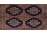 Régi iráni jelzett kézi szövésű összekötő szőnyeg 182 x 92 cm