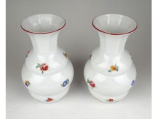Régi hibátlan Zsolnay porcelán váza pár 14 cm