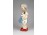 Régi SITZENDORF jelzett porcelán kislány figura 16.5 cm