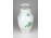 Zöld Apponyi mintás Herendi porcelán váza 19.5 cm
