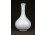 Hófehér Herendi porcelán váza 15.5 cm