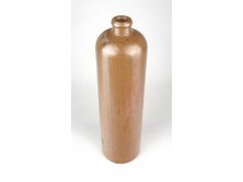 Antik nagyméretű literes cserép ásványvizes palack 30 cm