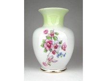 Gyönyörű régi Hollóházi porcelán váza 17.5 cm