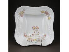 Antik vastagfalú porcelán tésztás tál