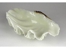 Jelzett Hollóházi porcelán kagyló 20 cm