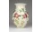 Vajszínű pillangós Zsolnay porcelán váza 12.7 cm