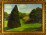 XX. századi nagybányai festő FA 1926 jelzéssel: Tavaszi ligetes táj