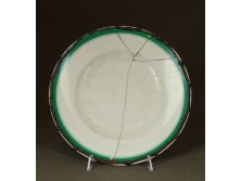 Antik Carlsbad porcelán tányér 22.5 cm