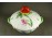 Virágmintás Herendi porcelán leveses tál