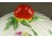 Virágmintás Herendi porcelán leveses tál