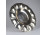 Régi gyönyörű art deco 800-as kalapált ezüst kínáló 500 g