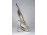 Régi gyönyörű art deco 800-as kalapált ezüst kínáló 500 g