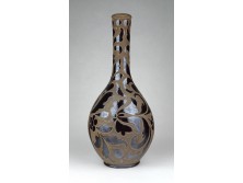 Antik Ifj. Badár Balázs mezőtúri kerámia váza 29.5 cm