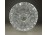 Hatalmas csiszolt ólomkristály váza virágváza 42 cm