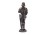 Bronzírozott III. Béla ón szobor 12.5 cm