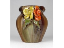 Kepes Ágnes art deco hajdúszoboszlói kerámia váza 10 cm
