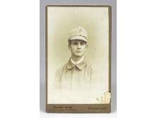 Antik Knebel Jenő fotográfia katona portré