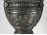 Hatalmas antik spiáter petróleum lámpa pár 70 cm