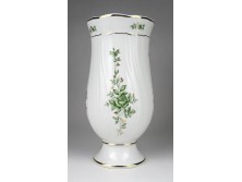 Nagyméretű Erika mintás Hollóházi porcelán váza 24.5 cm