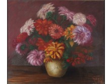 Kószó E. : Asztali virágcsendélet 1938