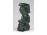 Régi dél amerikai zöld márvány totem faragás 12 cm
