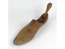 Antik különleges félpár cipő betét sámfa