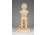Ruhamosó fiú szobor szappan viasz szobor 17.5 cm