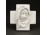 Antik Hummel falikép Szűz Mária feszület 7.5 x 7.5 cm