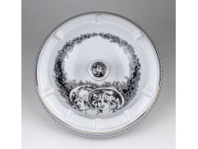 Jurcsák mintás Hollóházi porcelán hamutál 17 cm