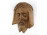 Antik jelzett Jézus kerámia krisztus fali maszk dísz 20 cm