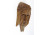 Antik jelzett Jézus kerámia krisztus fali maszk dísz 20 cm