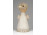 Szilágyi Mária : Figurális kerámia karácsonyi csengő 14.5 cm 