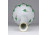 Régi petrezselymes Herendi porcelán váza 15 cm
