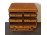 Antik nyolcfiókos komód 130 cm