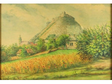 XX. századi festő : Sümegi vár