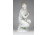 Herendi porcelán ülő női akt figura 22 cm