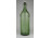 Antik porceláncsatos KRISTÁLY LUKÁCSFÜRDŐ üveg palack 33.5 cm