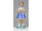 Szavaló kislány kerámia kislány kerámia figura 14.7 cm