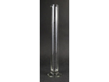 Régi laboratóriumi mércézett üveg edény 27.5 cm