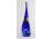 Muranói fújt kék üveg hal 13.8 cm