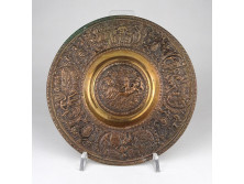 Reneszánsz falitál bronz COPIE másolata 19 cm