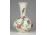 Hibátlan pillangós vajszínű Zsolnay porcelán váza 14.5 cm